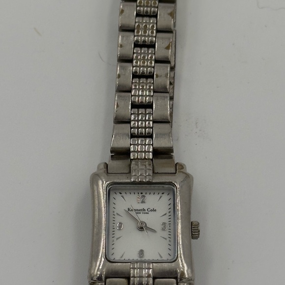 Kenneth Cole New York Silver Rectangular Watch - Picture 3 of 8